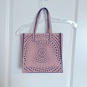Dusty pink smaller size tote bag